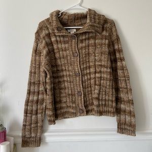 Cozy button up sweater